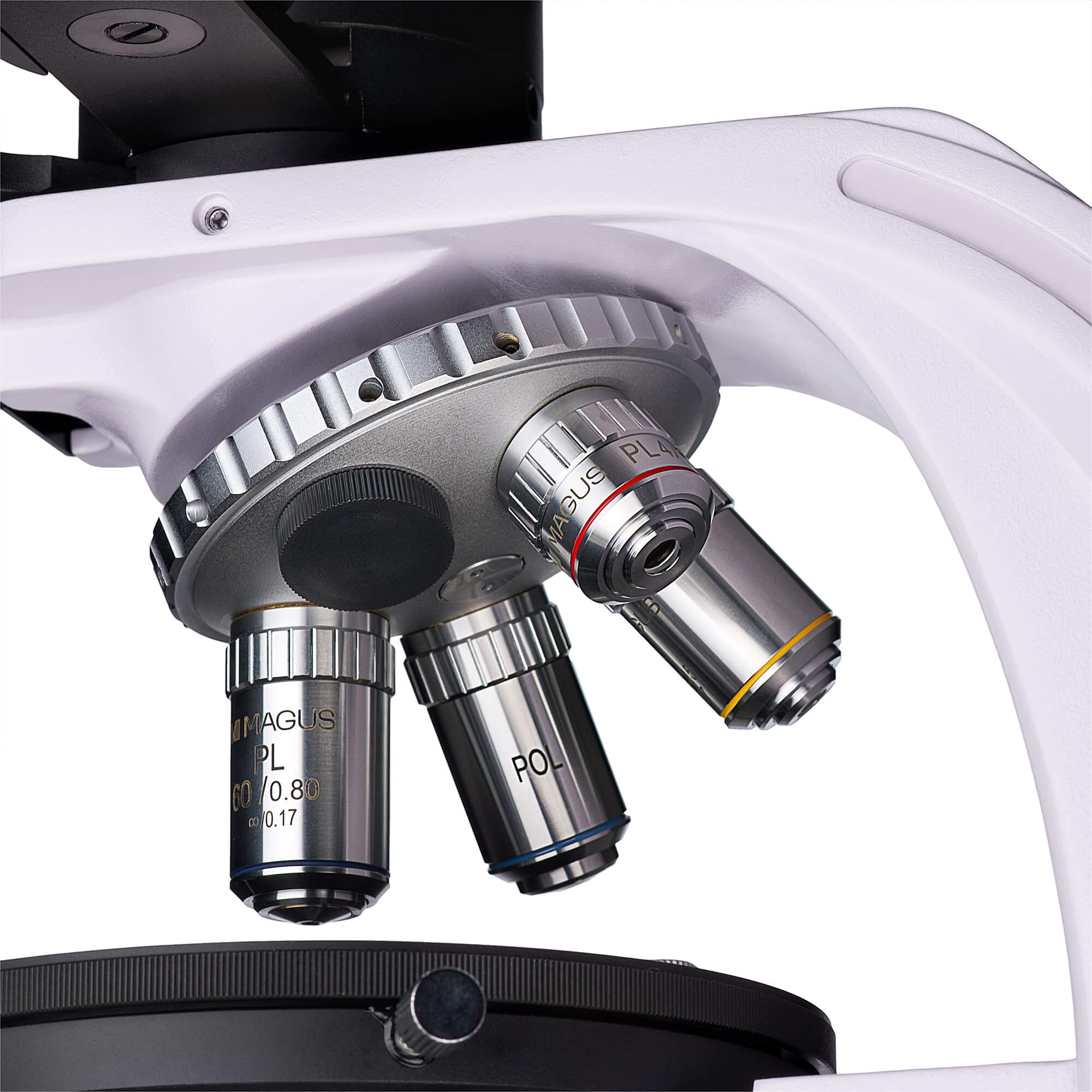Polarizačný digitálny mikroskop MAGUS Pol D800 LCD revolverový nosič